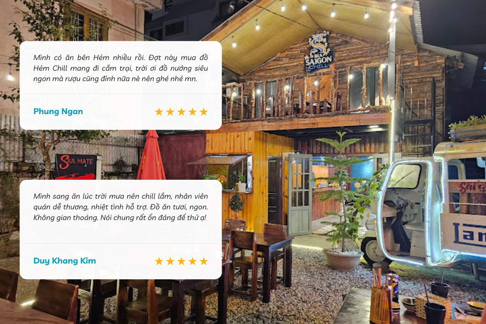 Hẻm Chill BBQ th&ocirc;ng tho&aacute;ng, chill v&agrave; phục vụ tận t&igrave;nh